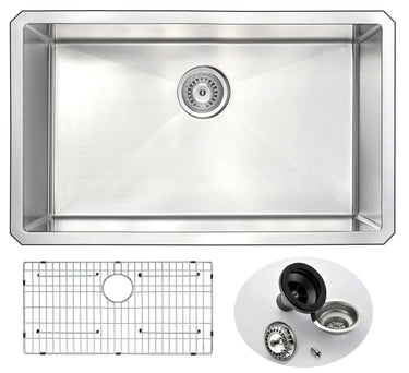 ANZZI VANGUARD Series K-AZ3018-1A Kitchen Sink Kitchen Sink ANZZI